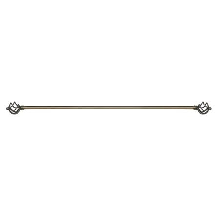 ALUMINUM TENSION ROD HOME LIVING STYLE AQ109L 180-310CM BRASS