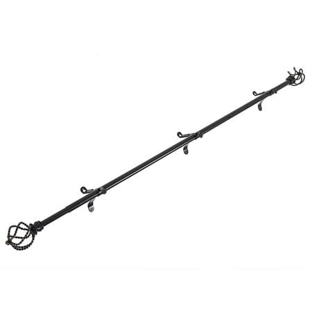 STEEL TENSION ROD HOME LIVING STYLE AQ57S 120-210CM BLACK