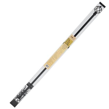 STEEL TENSION ROD HOME LIVING STYLE AQ57S 120-210CM BLACK
