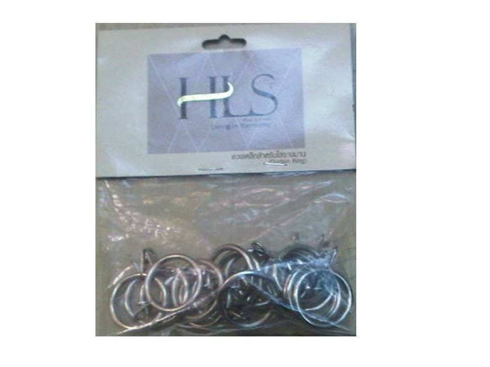CURTAIN RING HOME LIVING STYLE AQ25NK 25MM NICKEL