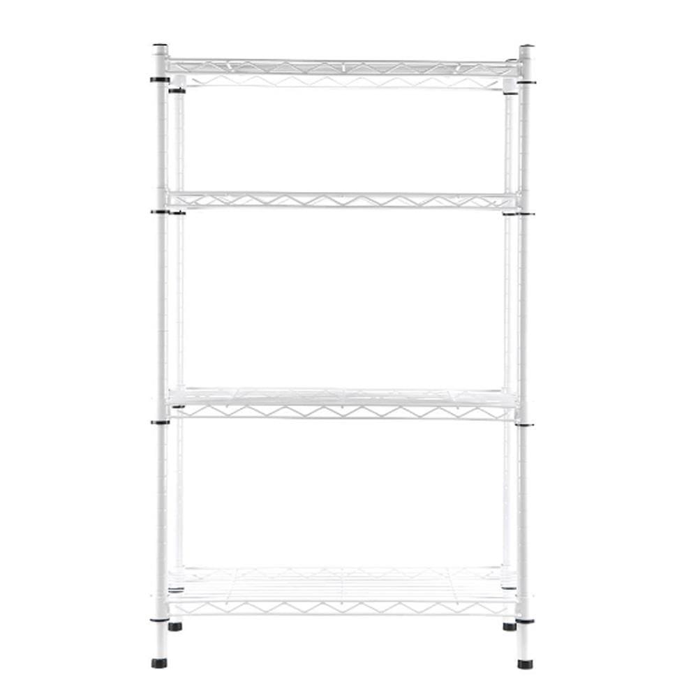 HOMEPRO STACKO SHELF 4 TIER 122404-WT W60XD30XH95 CM WHITE