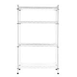 HOMEPRO STACKO SHELF 4 TIER 122404-WT W60XD30XH95 CM WHITE