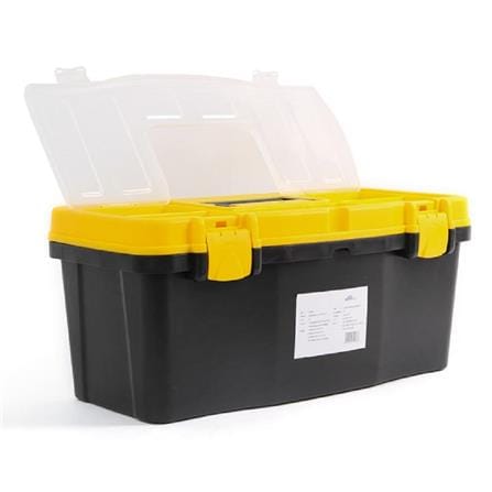 HOMEPRO MATALL TOOL BOX PROFESSIONAL PLASTIC HL3078-E 22 W57XD26XH24.5 CM BLACK/YELLOW