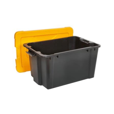 DIY PLASTIC TOOLBOX 24" HL30108-A BLACK-YELLOW