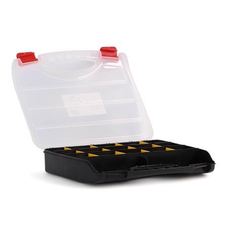 HOMEPRO HUALEI TOOL BOX DIY PLASTIC HL30123 15 W31XD6XH26 CM GREY/YELLOW