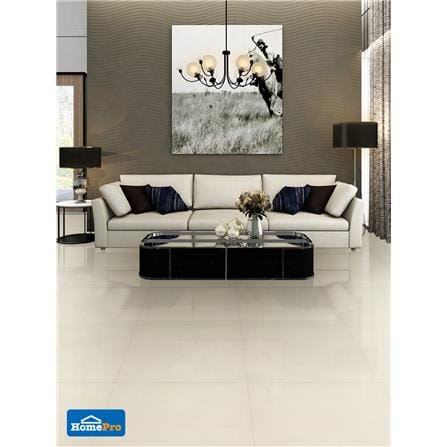 FOSHAN WANTA FLOORTILE 60X60CM PURE GRANITO IVORY 1.44M2
