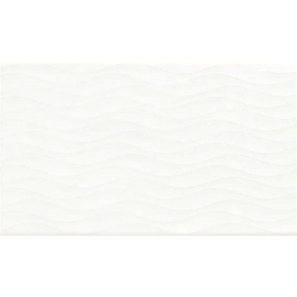 GRIFINE WALLTILE 30X45 WAVY WHITE 1.35M2