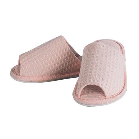 SLIPPERS HOME LIVING STYLE WAFFLE PINK
