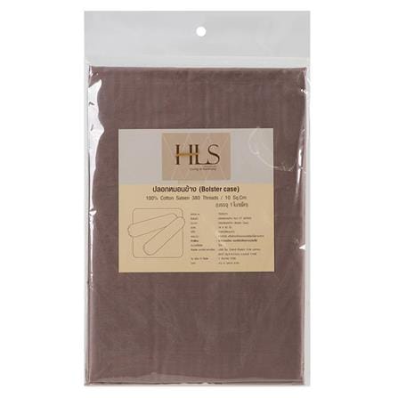 HOME LIVING STYLE BOLSTER CASE COTTON SATEEN