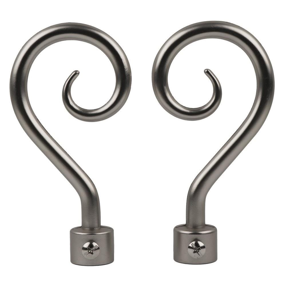 HLS FINIALS COIL 19MM SILVER