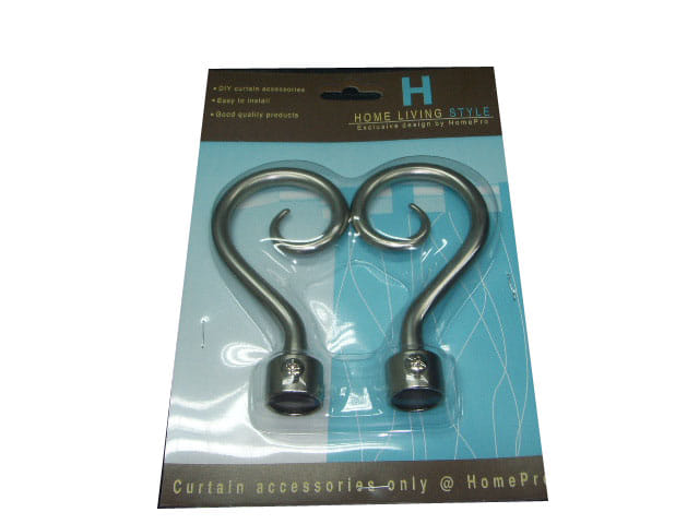 HLS FINIALS COIL 19MM SILVER