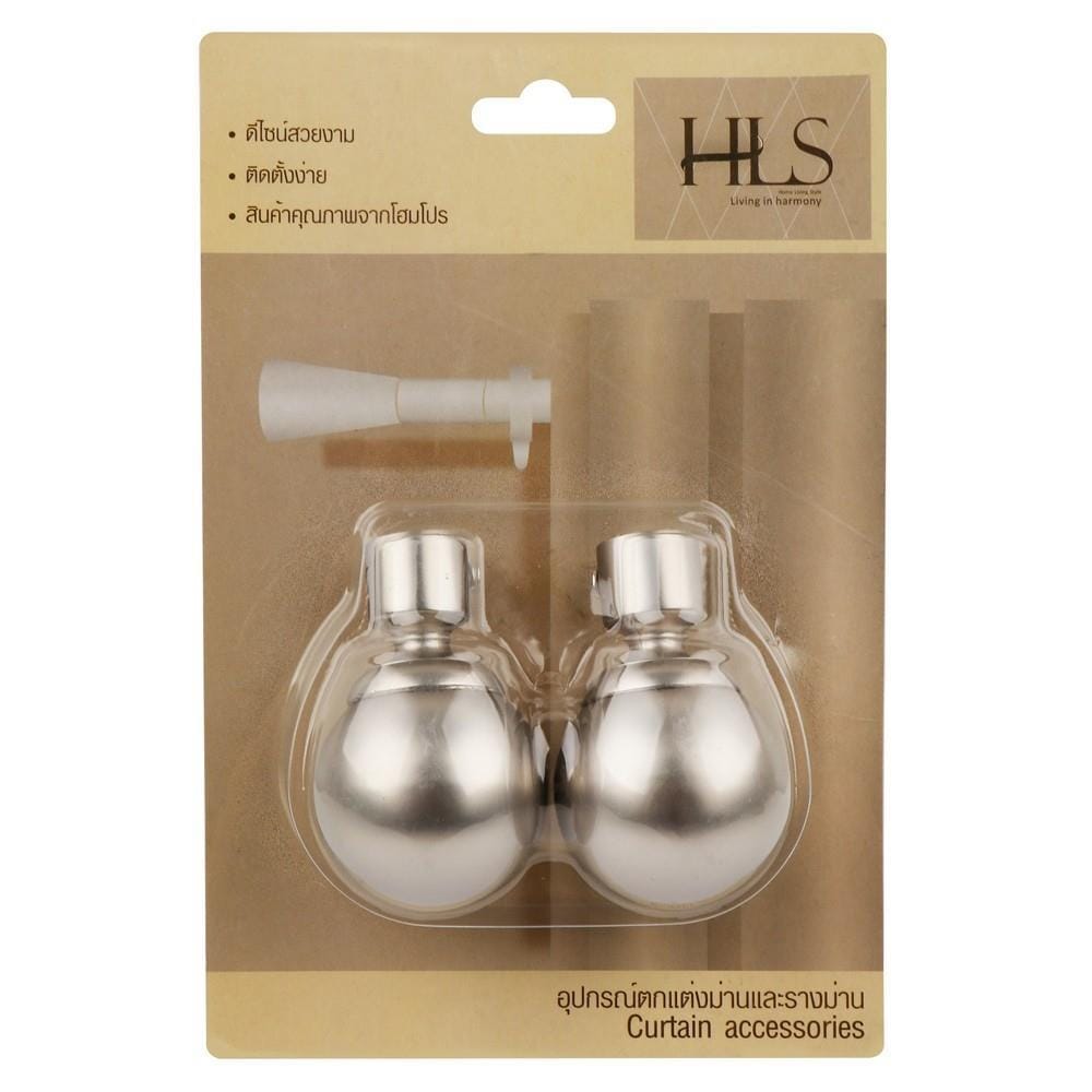 HLS FINIALS BALL 19MM SILVER