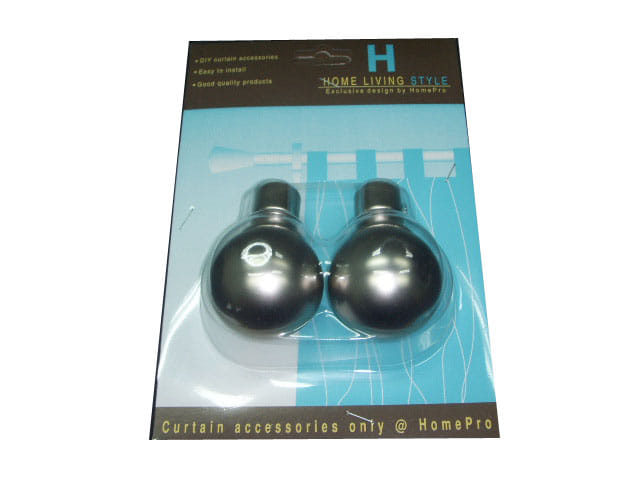 HLS FINIALS BALL 19MM SILVER