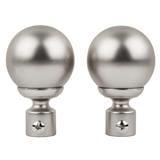 HLS FINIALS BALL 19MM SILVER