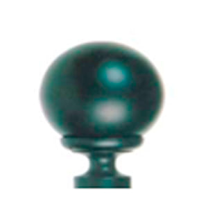 HLS FINIALS BALL 19MM BLACK