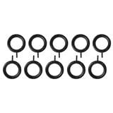 CURTAIN RING HOME LIVING STYLE 30MM BLACK