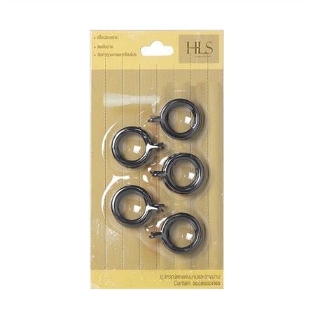 CURTAIN RING HOME LIVING STYLE 30MM BLACK