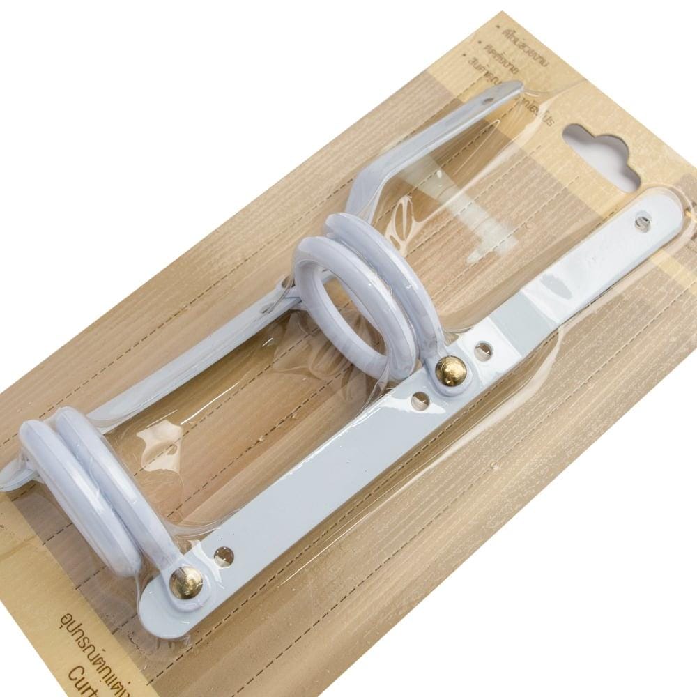 SLIDE RING STEEL PAIR 33MM WHITE HLS
