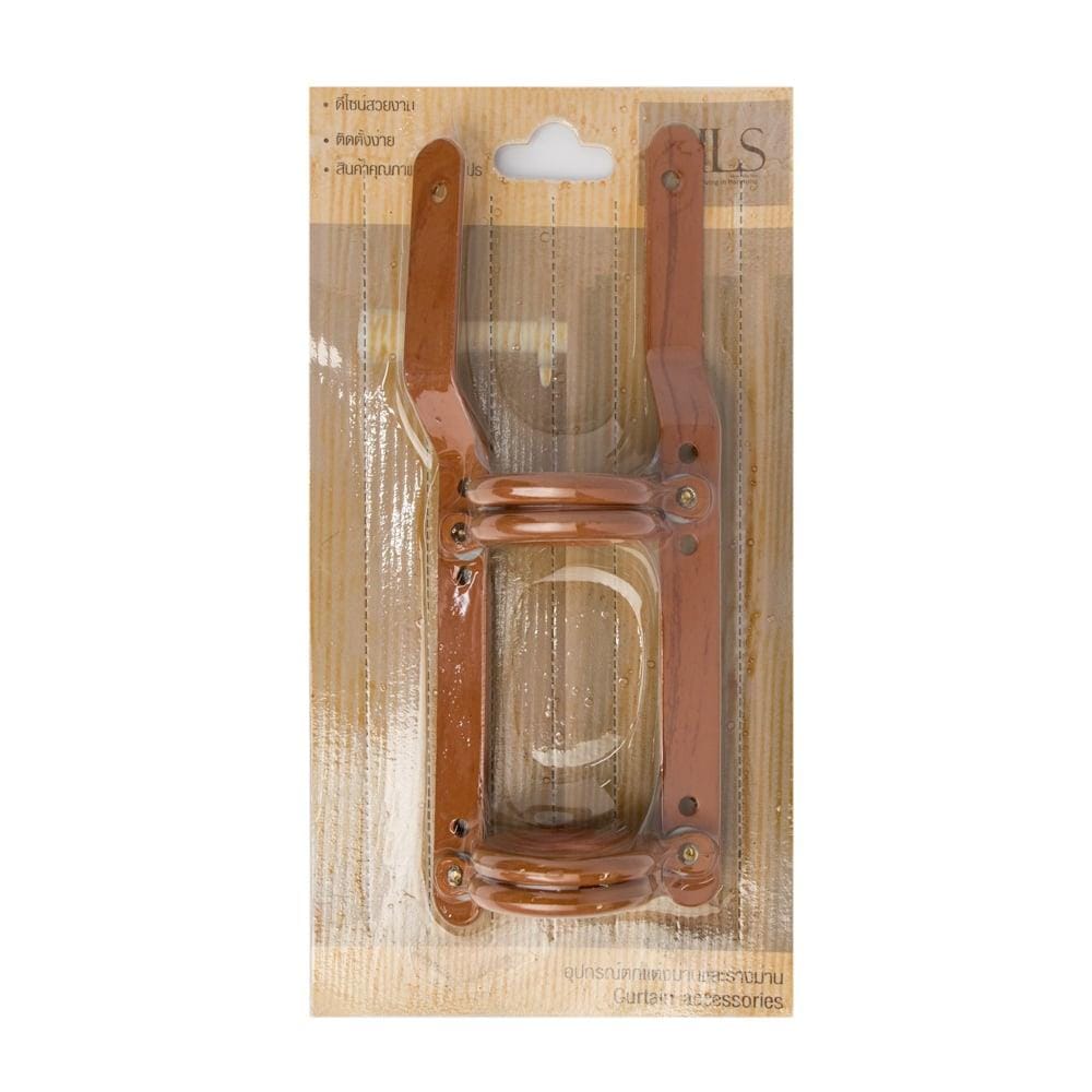 SLIDE RING STEEL PAIR 33MM BROWN HLS