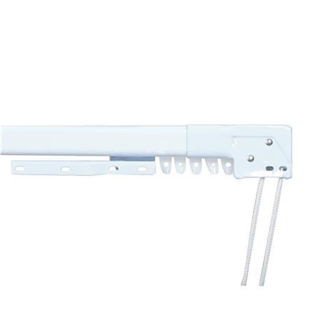 ALUMINUM TENSION ROD HOME LIVING STYLE C 74-125CM WHITE