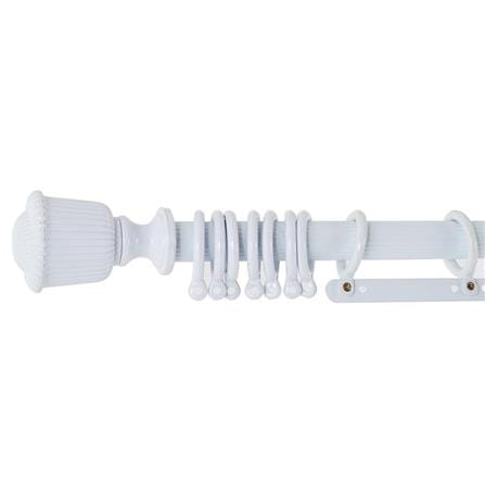 HLS ROD ALUMINIUM OVAL 1 LAYER 1M WHITE
