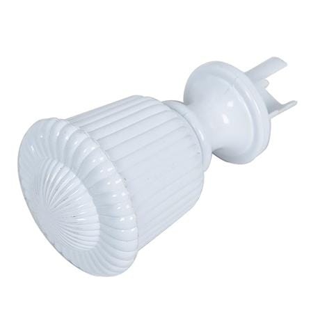 HLS ROD ALUMINIUM OVAL 1 LAYER 1M WHITE