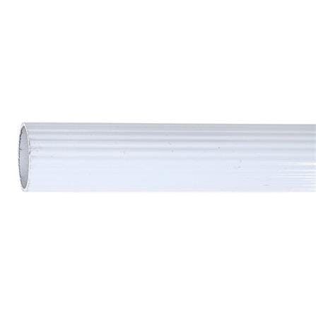 DIY CURTAIN ROD HOME LIVING STYLE ALUMINUM 2.5M WHITE