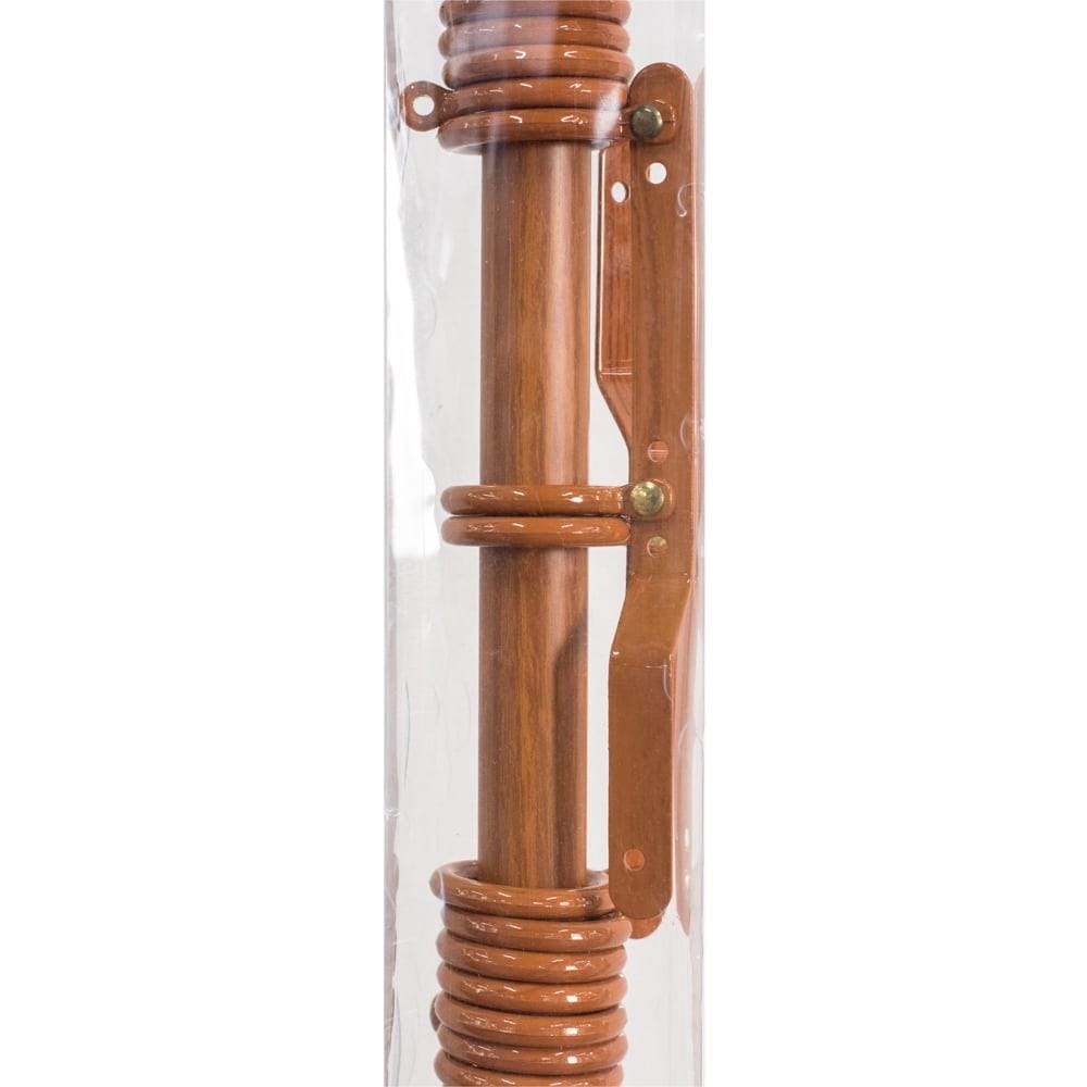 ROD ALUMINIUM OVAL 1 LAYER 2.5M BROWN HOME LIVING STYLE