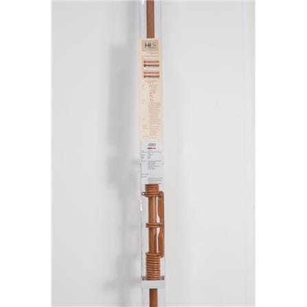 ROD ALUMINIUM OVAL 1 LAYER 2.5M BROWN HOME LIVING STYLE