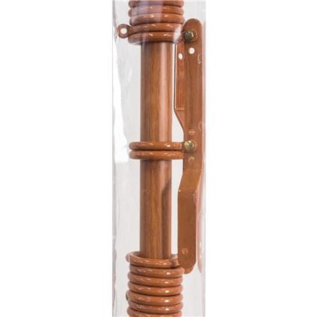 ROD ALUMINIUM OVAL 1 LAYER 2.5M BROWN HOME LIVING STYLE