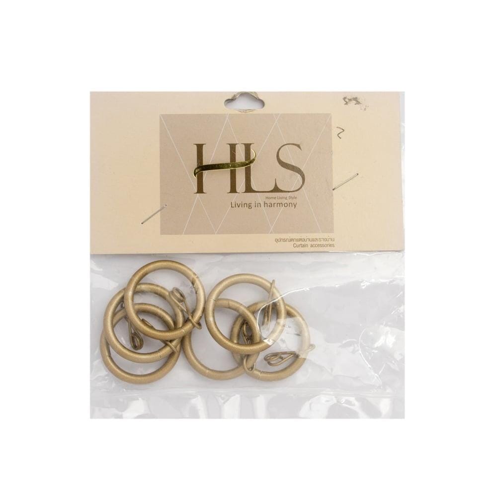 CURTAIN RINGS HOME LIVING STYLE DR004 30MM GOLDEN