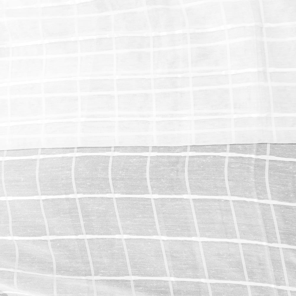 HOME LIVING STYLE SHEER CURTAIN HIDE TAP SCOTT 150X220CM WHITE