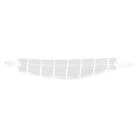 HOME LIVING STYLE SHEER CURTAIN HIDE TAP SCOTT 150X220CM WHITE