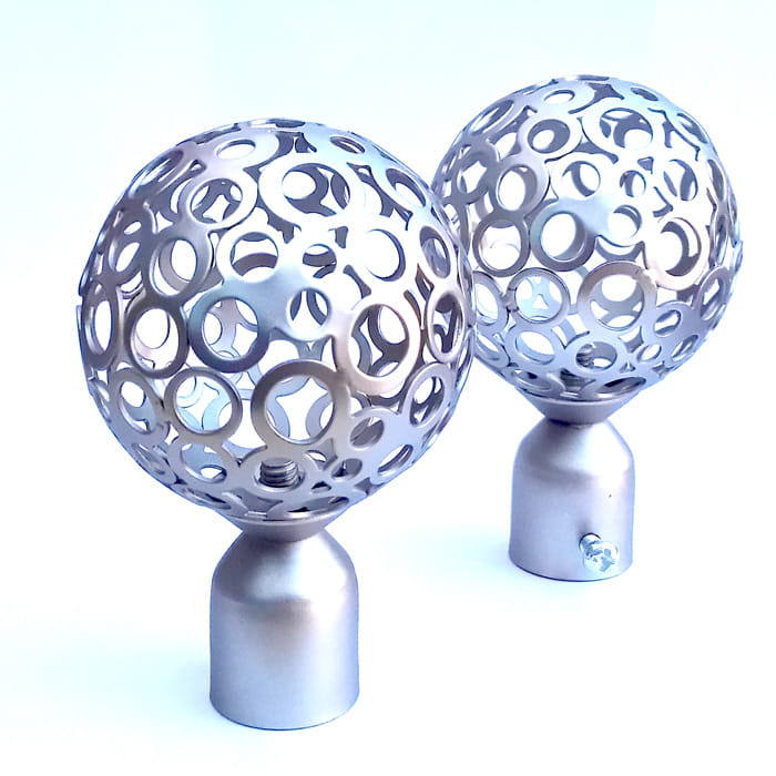 FINIALS HOME LIVING STYLE STENCIL 19MM SILVER