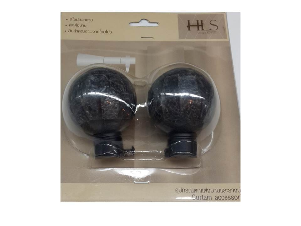 HLS FINIALS CIMOP1168BALL 19MM BLACK