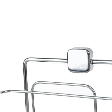 STAINLESS STEEL HANGING SHELF WITH TRAY KECH 2-TIER