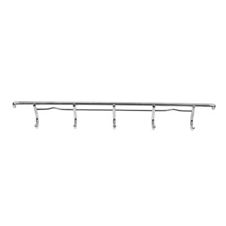 STAINLESS STEEL KITCHEN RAIL WITH 5 HOOKS KECH KECH-206D 35CM