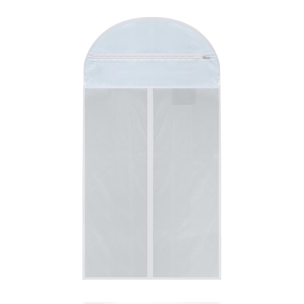 PVC GARMENT BAG PLIM FULL CLEAR