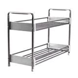 STAINLESS STEEL SHELF 2-TIER KECH HC/KECH HBS-02W