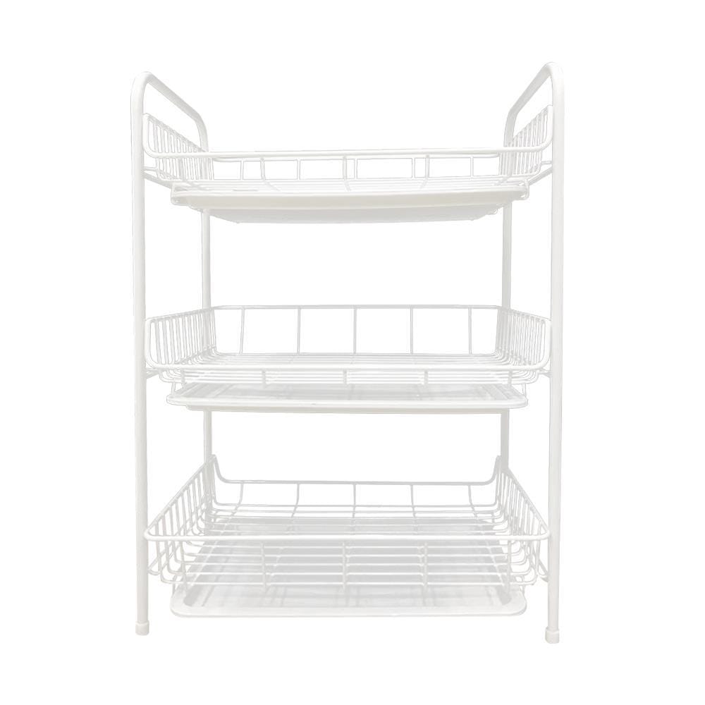 KITCHEN WIRE SHELF HC/EKONO 813 3-TIER WHITE