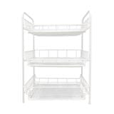 KITCHEN WIRE SHELF HC/EKONO 813 3-TIER WHITE