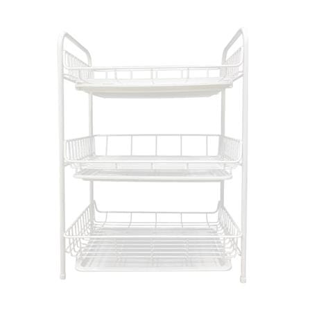 KITCHEN WIRE SHELF HC/EKONO 813 3-TIER WHITE
