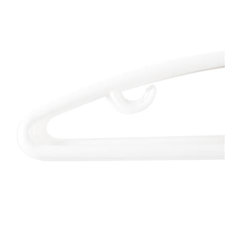 HANGER PLIM H1170,P1170 WHITE PACK6