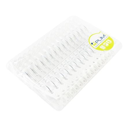 CLOTH CLIP PLIM WHITE PACK30