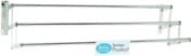 WALL RACK STAINLESS 3 STEPS 80cm PLIM