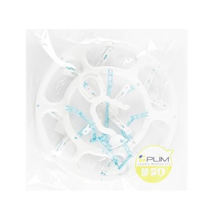 ROUND HANGER PLASTIC 12 CLIPS PLIM