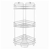 STAINLESS STEEL CORNER RACK EKONO ST-3223 3-TIER