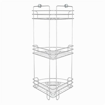 STAINLESS STEEL CORNER RACK EKONO ST-3223 3-TIER