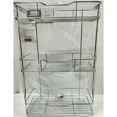 STAINLESS STEEL HANGING SHELF EKONO ST-HW083 3-TIER