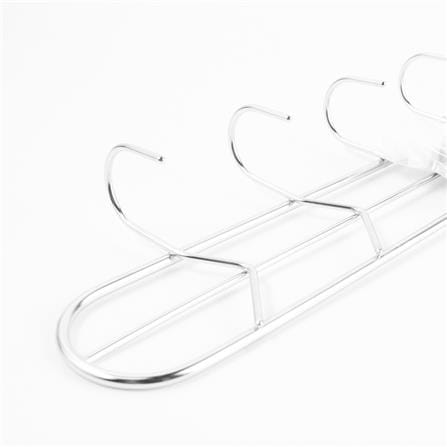 STAINLESS STEEL KITCHEN RAIL WITH 6 HOOKS KECH LEAF 45CM